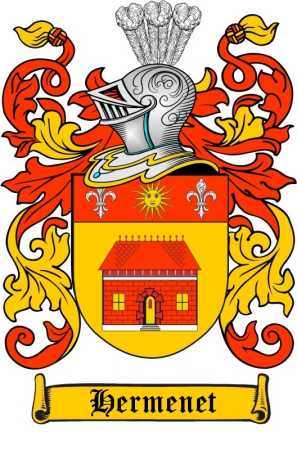 Hermenet Family Coat of Arms