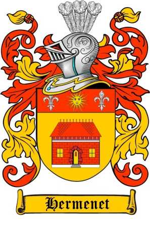 Kiser Coat Of Arms. Hermenet Family Coat of Arms