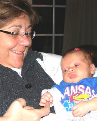 Quinn & Grandma Kay