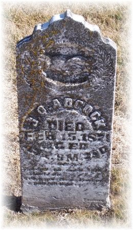  Joseph Quincy Adcock - Buried - Linden Cemetery