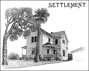 Settlement by Karen Wilson Turnbull Copyright 1990