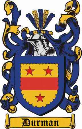 Durman Family Coat of Arms